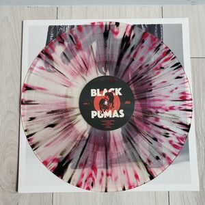 Black Pumas Vinyl Record Black Red Splatter LP Limited Edition Soul Psychedelic
